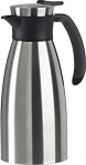 Emsa Vacuum jug SOFT GRIP, 1 liter (stainless steel/black, Quick Tip closure)
