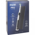 Braun Oral-B Pro 1 Cross Action, Electric Toothbrush (black, with travel case)