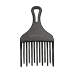 Eurostil Peine Ahuecador Doble Pua Grande Negro Negro 1un