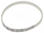 Timing belt | T5 | W: 6mm | H: 2.2mm | Lw: 215mm | Tooth height: 1.2mm