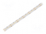 LED tape | white warm | 2216 | 24V | LED/m: 280 | 10mm | IP20 | 16W/m