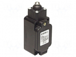Limit switch | rubber seal,pin plunger &Oslash;10mm | NO + NC | 10A | IP67