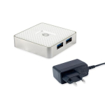 CONCEPTRONIC 4-pordiline USB Micro-B->4xA3.0 jaam ilma toiteplokita