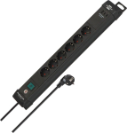 Toiteplokk Brennenstuhl Premium-Line 6-kohaline Black *DE* (1951160613)