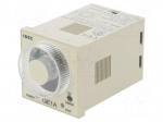 Timer | 0,1s&divide;10h | SPDT + SPDT | 240VAC/5A,24VDC/5A | 220&divide;240VAC