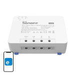 WiFi nutikas l&uuml;liti energiaj&auml;lgimisega Sonoff POWR3 (25A/5500W)