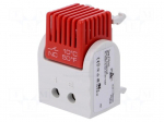 Sensor: thermostat | Topen: 10&deg;C | Tclos: 0&deg;C | Contacts: NC | 5A | 250VAC