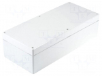 Enclosure: multipurpose | X: 160mm | Y: 360mm | Z: 101mm | EURONORD | ABS