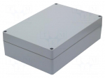 Enclosure: multipurpose | X: 270mm | Y: 388mm | Z: 117mm | aluminium