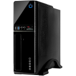 Inter-Tech IT-607 mini-ITX/&mu;ATX korpus - Black (ilma toiteplokita)