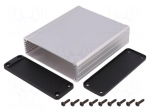 Enclosure: with panel | 1457 | X: 104mm | Y: 120mm | Z: 32mm | aluminium