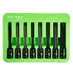 3/8" TORX kaitsvate t&auml;hekujuliste otsikute komplekt, 8 tk DS1202
