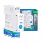 Another product iLike  Vieds sledzis DIN sliedei  25 A  ar jaudas uzraudzibu  Wi-Fi Tasmota (ESP32)  MQTT  Matter