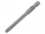 Screwdriver bit | Torx&reg; | TX25 | Overall len: 70mm