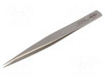 Tweezers | 130mm | for precision works | Blades: straight