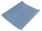 Wipe: micro abrasives material | sheet | 1000um | Colour: black