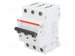Circuit breaker | 400VAC | Inom: 32A | Poles: 3 | DIN | Charact: C | 6kA