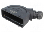 Enclosure: for rectangular connectors | Han Eco B | size 24B | M32