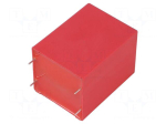 Capacitor: polypropylene | 100uF | 500V | ESR: 1.9m&Omega; | THT | &plusmn;10% | 10V/&mu;s