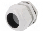 Cable gland | M50 | 1,5 | IP68 | Mat: polyamide | light grey