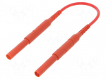 Test lead | 6kVDC | 6kVAC | 16A | 4mm banana plug-4mm banana plug