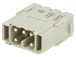 Connector: rectangular | module | male | Han Modular ES | PIN: 5 | 16A