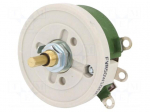 Potentiometer: shaft | single turn | 10&Omega; | 50W | &plusmn;10% | 6mm | wirewound