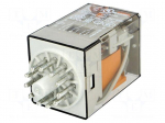 Relay: electromagnetic | 3PDT | Ucoil: 400VAC | 10A/250VAC | 10A/30VDC
