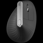 LOGITECH MX Vertical Advanced Ergonomic Mouse - GRAPHITE - 2.4GHZ/BT - N/A - EMEA