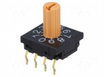 Encoding switch | DEC/BCD | Pos: 10 | THT | Rcont max: 100m&Omega; | 10x10x4mm