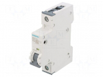 Circuit breaker | 230/400VAC | Inom: 16A | Poles: 1 | Charact: C | 6kA