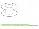 Wire | BiTOne,H07V-K | stranded | Cu | 16mm2 | PVC | yellow-green | 100m