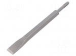 Chisel | for concrete | L: 250mm | steel | SDS-Plus&reg; | Tipwidth: 20mm
