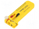 Stripping tool | &Oslash;cable: 0.12&divide;0.4mm | Wire: round | PWS-PLUS