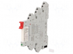 Relay: interface | SPDT | Ucoil: 24VAC,24VDC | for DIN rail mounting
