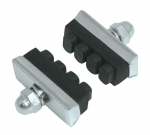 U-kujulised piduriklotsid Force Classic 35mm must/h&otilde;be 11646