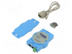Serial device server | Number of ports: 3 | 10&divide;30VDC | RJ45 x1 | ABS