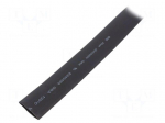 Heat shrink sleeve | glued | 3: 1 | 19.1mm | L: 1m | black | polyolefine