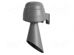 Signaller: sound | siren | 230VAC | 98dB | 584 | IP65 | 91.5x82.5x198mm