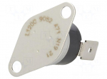 Sensor: thermostat | NC | 120&deg;C | 10A | 240VAC | connectors 6,4mm | &plusmn;5&deg;C