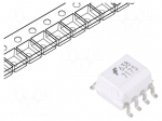 Optocoupler | SMD | Ch: 2 | OUT: logic | Uinsul: 3.75kV | 10Mbps | SO8