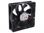 Fan: DC | axial | 92x92x25mm | 99.6m3/h | 39dBA | ball | 3550rpm