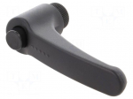 Lever | adjustable | Thread len: 20mm | Lever length: 78mm | -30&divide;130&deg;C