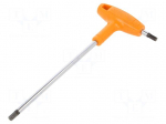 Wrench: hex key | HEX 5mm | L: 200mm | Kind of handle: T