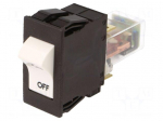 Circuit breaker | 3A | Poles: 2 | SNAP-IN | TA45 2P | Leads: connectors