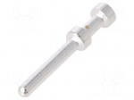 Contact | male | EPIC H-BE 2.5 | silver plated | 0.5mm2 | crimped