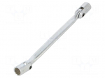 Wrench: socket spanner | with joint | 12mm,14mm | L: 225mm