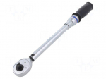 Wrench: torque | 10&divide;60Nm | 3/8" | with button
