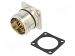 Connector: M23 | socket | male | 623 | 8A,10A | 150V | PIN: 19(16+3) | IP67