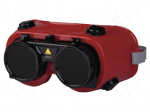 Safety goggles | Lens: welding | Classes: 1 | TOBA 3